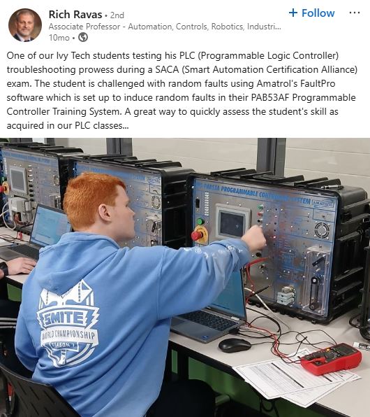 SACA Social Media Spotlight - Ivy Tech Community College